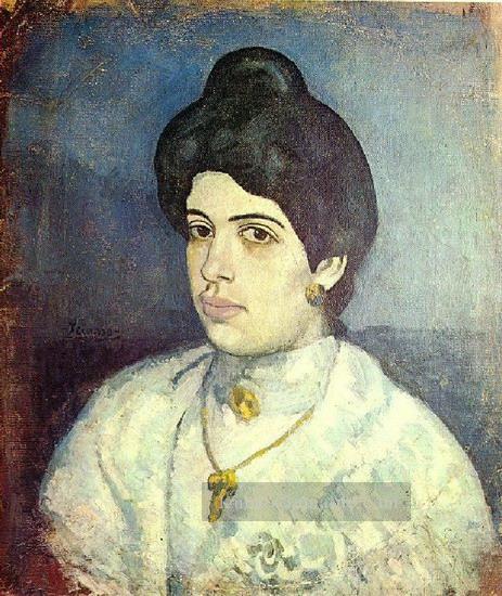 Porträt Corina Romeu 1902 Pablo Picasso Ölgemälde